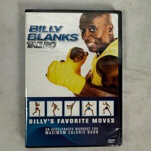 Billy Blanks Tae Bo Billys Favorite Moves DVD Workout Fitness